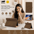 Samsung Galaxy Tab A7 Lite 8.7 Inch Case (SM-T220/T225) | Premium Smart Flip Cover with Auto Sleep/Wake, Multi-Angle Stand, Shockproof Protection &amp; Magnetic Closure &ndash; Brown | iCare