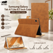 Samsung Galaxy Tab A7 Lite 8.7 Inch Case (SM-T220/T225) | Premium Smart Flip Cover with Auto Sleep/Wake, Multi-Angle Stand, Shockproof Protection &amp; Magnetic Closure &ndash; Golden Brown | iCare