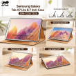 Samsung Galaxy Tab A7 Lite 8.7 Inch Case (SM-T220/T225) | Premium Smart Flip Cover with Auto Sleep/Wake, Multi-Angle Stand, Shockproof Protection &amp; Magnetic Closure &ndash; Golden Brown | iCare