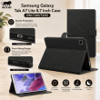 Samsung Galaxy Tab A7 Lite 8.7 Inch Case (SM-T220/T225) | Premium Smart Flip Cover with Auto Sleep/Wake, Multi-Angle Stand, Shockproof Protection &amp; Magnetic Closure &ndash; Black | iCare
