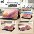 Samsung Galaxy Tab A7 Lite 8.7 Inch Case (SM-T220/T225) | Premium Smart Flip Cover with Auto Sleep/Wake, Multi-Angle Stand, Shockproof Protection &amp; Magnetic Closure &ndash; Black | iCare