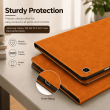 Samsung Galaxy Tab S6 Lite 10.4 Inch Case (SM-P610/P613/P615/P619) | Premium Smart Flip Cover with Auto Sleep/Wake, S Pen Holder, Multi-Angle Stand &amp; Shockproof Protection &ndash; Golden Brown | iCare