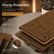 Smart Case for Samsung Galaxy Tab A7 Lite 8.7" &ndash; Trifold Stand Cover with Auto Sleep/Wake &amp; Shockproof TPU Back (SM-T220, SM-T225, SM-T227) &ndash; Brown | iCare