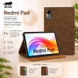 Redmi Pad 10.61 Inch Case | Premium Smart Flip Cover with Auto Sleep/Wake, Multi-Angle Stand, Shockproof TPU Back, Magnetic Closure &amp; Full Body Protection &ndash; Redmi Pad Brown | iCare