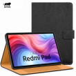 Redmi Pad 10.61 Inch Case | Premium Smart Flip Cover with Auto Sleep/Wake, Multi-Angle Stand, Shockproof TPU Back, Magnetic Closure &amp; Full Body Protection &ndash; Redmi Pad Black | iCare