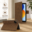 Redmi Pad SE 4G 8.7 Inch Smart Flip Cover Case | Auto Sleep/Wake | Multi-Angle Stand | Shockproof TPU Back | Full Body Protection | Lightweight Premium Folio Cover &ndash; Redmi Pad SE 4G Brown | iCare
