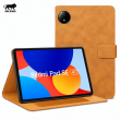 Redmi Pad SE 4G 8.7 Inch Smart Flip Cover Case | Auto Sleep/Wake | Multi-Angle Stand | Shockproof TPU Back | Full Body Protection | Lightweight Premium Folio Cover &ndash; Redmi Pad SE 4G Golden Brown | iCare