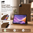 Redmi Pad 7 Pro Smart Flip Cover Case | Premium PU Leather Folio Cover with Auto Sleep/Wake | Multi-Angle Stand | Shockproof TPU Back &ndash; Redmi Pad 7 Pro Brown | iCare