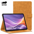 Redmi Pad 7 Pro Smart Flip Cover Case | Premium PU Leather Folio Cover with Auto Sleep/Wake | Multi-Angle Stand | Shockproof TPU Back &ndash; Redmi Pad 7 Pro Golden Brown | iCare
