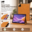 Redmi Pad 7 Pro Smart Flip Cover Case | Premium PU Leather Folio Cover with Auto Sleep/Wake | Multi-Angle Stand | Shockproof TPU Back &ndash; Redmi Pad 7 Pro Golden Brown | iCare