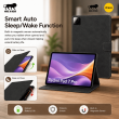 Redmi Pad 7 Pro Smart Flip Cover Case | Premium PU Leather Folio Cover with Auto Sleep/Wake | Multi-Angle Stand | Shockproof TPU Back &ndash; Redmi Pad 7 Pro Black | iCare