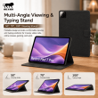 Redmi Pad 7 Pro Smart Flip Cover Case | Premium PU Leather Folio Cover with Auto Sleep/Wake | Multi-Angle Stand | Shockproof TPU Back &ndash; Redmi Pad 7 Pro Black | iCare