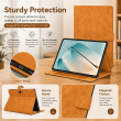 OnePlus Pad Case Cover | Premium Smart Flip Cover with Auto Sleep/Wake, Multi-Angle Stand, Shockproof TPU Back, Full Body Protection for OnePlus Pad 11.61 Inch &ndash; Golden Brown | iCare