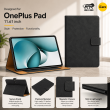 OnePlus Pad Case Cover | Premium Smart Flip Cover with Auto Sleep/Wake, Multi-Angle Stand, Shockproof TPU Back, Full Body Protection for OnePlus Pad 11.61 Inch &ndash; Black | iCare