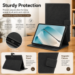 OnePlus Pad Case Cover | Premium Smart Flip Cover with Auto Sleep/Wake, Multi-Angle Stand, Shockproof TPU Back, Full Body Protection for OnePlus Pad 11.61 Inch &ndash; Black | iCare