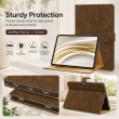OnePlus Pad Go 11.35 Inch Flip Cover Case | Premium PU Leather Folio Cover with Multi-Angle Smart Stand &ndash; Brown | iCare