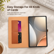 OnePlus Pad Go 11.35 Inch Flip Cover Case | Premium PU Leather Folio Cover with Multi-Angle Smart Stand &ndash; Golden Brown | iCare