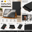 OnePlus Pad 2 Case Cover 12.1 Inch | Premium Smart Flip Cover with Auto Sleep/Wake, Multi-Angle Stand &ndash; Black | iCare
