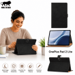 OnePlus Pad 2 Lite Case Cover | Premium Smart Flip Cover with Auto Sleep/Wake, Multi-Angle Stand, Shockproof TPU Back, Full Body Protection for OnePlus Pad 2 Lite &ndash; Black | iCare
