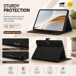 OnePlus Pad 2 Lite Case Cover | Premium Smart Flip Cover with Auto Sleep/Wake, Multi-Angle Stand, Shockproof TPU Back, Full Body Protection for OnePlus Pad 2 Lite &ndash; Black | iCare