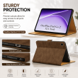 OnePlus Pad Go 2 12.1 Inch Flip Cover Case (OPD2504/OPD2505) | Premium PU Leather Folio Cover with Multi-Angle Stand &ndash; Brown | iCare