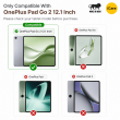 OnePlus Pad Go 2 12.1 Inch Flip Cover Case (OPD2504/OPD2505) | Premium PU Leather Folio Cover with Multi-Angle Stand &ndash; Brown | iCare