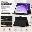 OnePlus Pad Go 2 12.1 Inch Flip Cover Case (OPD2504/OPD2505) | Premium PU Leather Folio Cover with Multi-Angle Stand &ndash; Black | iCare