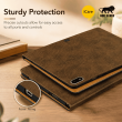OnePlus Pad 3 13.2 Inch OPD2415 Flip Cover Case | Premium PU Leather Folio Cover with Multi-Angle Smart Stand &ndash; Brown | iCare