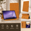 OnePlus Pad 3 13.2 Inch OPD2415 Flip Cover Case | Premium PU Leather Folio Cover with Multi-Angle Smart Stand &ndash; Golden Brown | iCare
