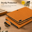 OnePlus Pad 3 13.2 Inch OPD2415 Flip Cover Case | Premium PU Leather Folio Cover with Multi-Angle Smart Stand &ndash; Golden Brown | iCare