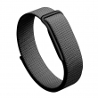 Nylon Sports Wristband Compatible with Google Fitbit Air | Soft Breathable Replacement Strap for Fitness Tracker &ndash; Black | iCare