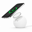 iPhone 12, 13, 14, 15 16 And 17 Series Silicone Charging Stand Compatible with Apple MagSafe Charger &ndash; white | iCare