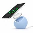 iPhone 12, 13, 14, 15 16 And 17 Series Silicone Charging Stand Compatible with Apple MagSafe Charger &ndash; Light Blue | iCare