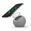 iPhone 12, 13, 14, 15 16 And 17 Series Silicone Charging Stand Compatible with Apple MagSafe Charger &ndash; grey | iCare