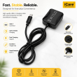 Whoop 5.0 Charging Cable | USB Fast Charger Cable for Whoop 5.0 Fitness Tracker | Durable Replacement Charging Cord with Safe &amp; Stable Charging | iCare