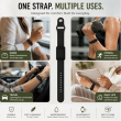 WHOOP 5.0, 4.0 And 3.0 Silicone Strap with ABS Protective Case, Sweat &amp; Water Resistant Replacement Band &ndash; Black | iCare