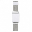 WHOOP 5.0, 4.0 And 3.0 Stainless Steel Magnetic Mesh Strap with ABS Protective Case Replacement Band &ndash; Silver | iCare