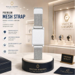 WHOOP 5.0, 4.0 And 3.0 Stainless Steel Magnetic Mesh Strap with ABS Protective Case Replacement Band &ndash; Silver | iCare