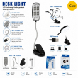USB LED Desk Reading Lamp | Adjustable Eye-Caring Study &amp; Office Table Lamp | iCare