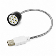 Flexible USB LED Reading Light | Portable Adjustable USB Lamp for Laptop &amp; Reading | iCare