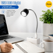 Flexible USB LED Reading Light | Portable Adjustable USB Lamp for Laptop &amp; Reading | iCare