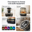 Smart LED Bluetooth Speaker | Portable Wireless Bluetooth Speaker with RGB LED Lights, HD Sound, TF Card, FM Radio | iCare