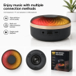 Smart LED Bluetooth Speaker | Portable Wireless Bluetooth Speaker with RGB LED Lights, HD Sound, TF Card, FM Radio | iCare