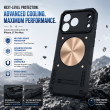 Heat Dissipation MagSafe Case for iPhone 17, iPhone 17 Pro &amp; iPhone 17 Pro Max | Magnetic Shockproof Protective Cover with Cooling Design, Slim Fit &amp; Wireless Charging Support | iCare