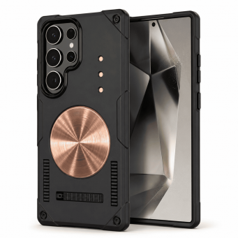 Heat Dissipation Metal Case for C &amp; Samsung Galaxy S26 Ultra | Magnetic Shockproof Protective Cover with Copper Cooling Plate, Rugged Camera Protection &amp; Anti-Scratch Design By &ndash; Samsung S25 Ultra | iCare
