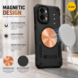 Heat Dissipation MagSafe Case for OnePlus 15R Or OnePlus Ace 6 | Magnetic Shockproof Protective Cover, Cooling Design, Anti-Scratch Phone Case with Camera Protection &ndash; Black | iCare