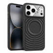 Textured Leather MagSafe Case for iPhone 15, iPhone 16, iPhone 17, iPhone 17 Pro &amp; iPhone 17 Pro Max | Premium Protective Cover &ndash; iPhone 18 ProMax Black | iCare