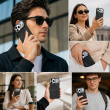 Textured Leather MagSafe Case for iPhone 15, iPhone 16, iPhone 17, iPhone 17 Pro &amp; iPhone 17 Pro Max | Premium Protective Cover &ndash; iPhone 18 ProMax Black | iCare