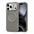 Textured Leather MagSafe Case for iPhone 15, iPhone 16, iPhone 17, iPhone 17 Pro &amp; iPhone 17 Pro Max | Premium Protective Cover &ndash; iPhone 18 ProMax Grey | iCare