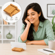 Bamboo Mobile Stand Straight 2-Way Universal Wooden Phone Holder | iCare